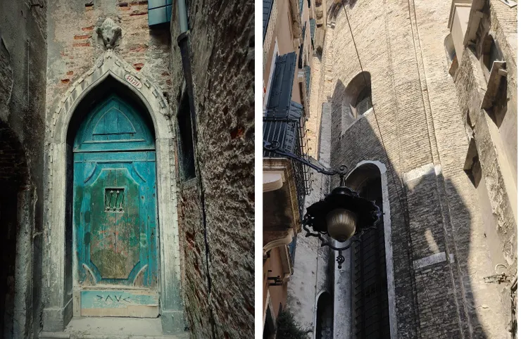 在不經意的轉彎，就會遇上明信片裡的景色。