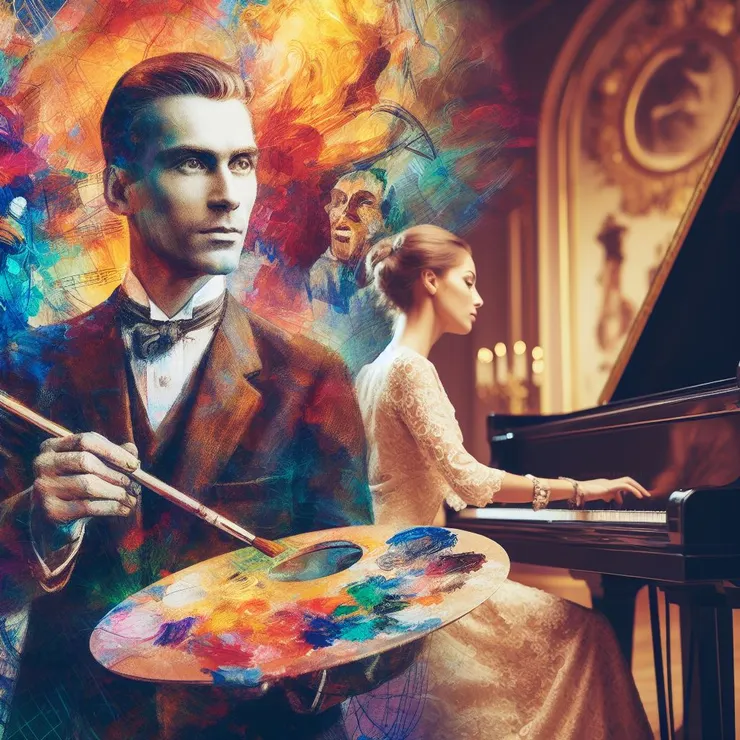 “是的，而你就是我生命中最美的顏色。”