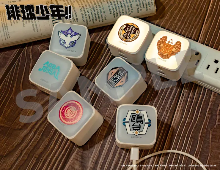 《排球少年!!》新光南西_發光充電器