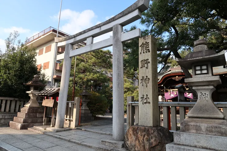 京都的熊野神社。