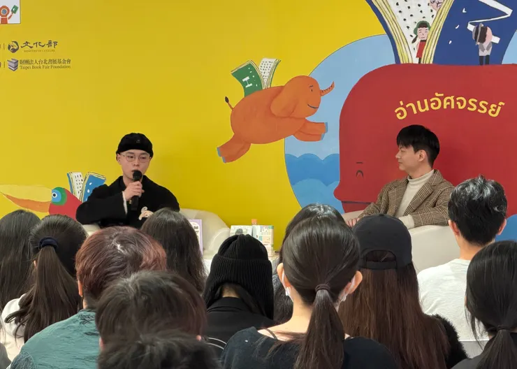 潘柏霖（左）、蕭詒徽（右）