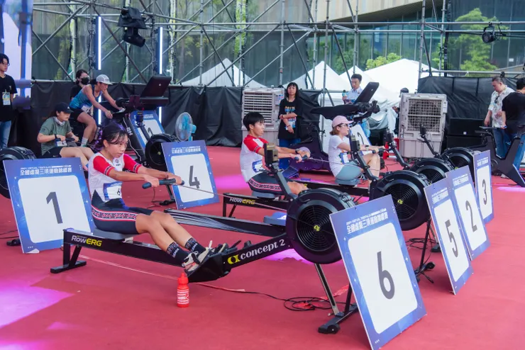 活動現場安排虛擬運動競賽與相關體驗區。圖：主辦單位提供