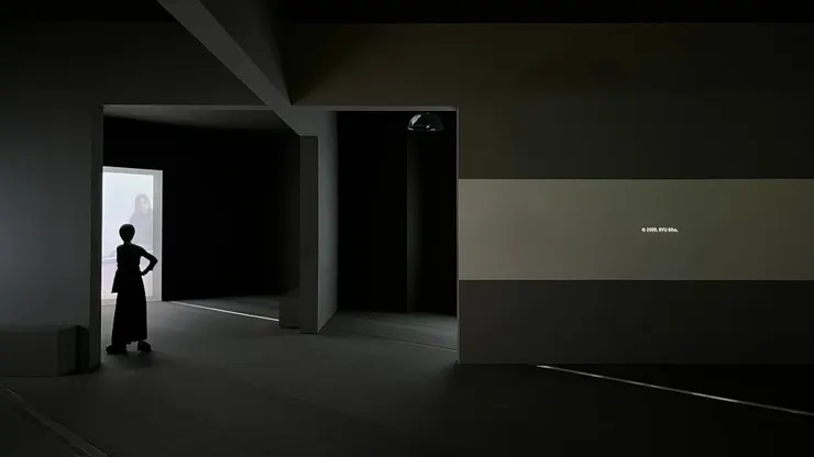 現代美術館的空間,隨便拍都很時尚