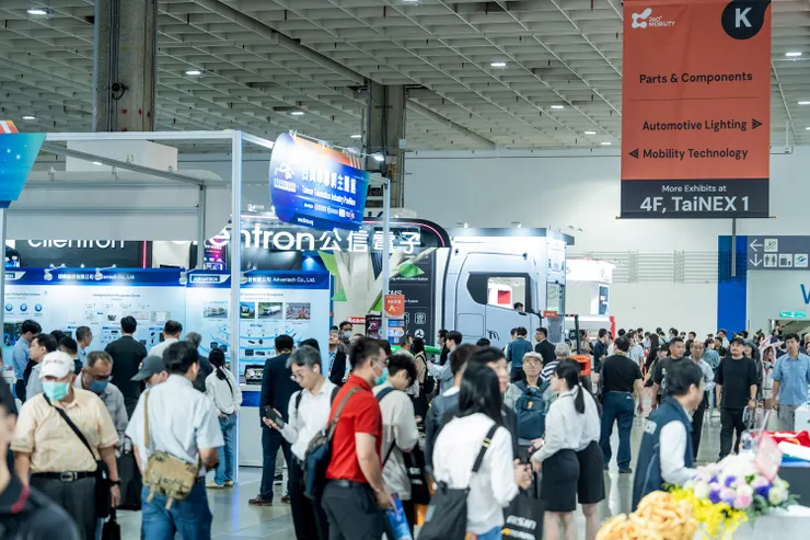 2025年360° MOBILITY Mega Shows展會現場；照片提供；TAITRA