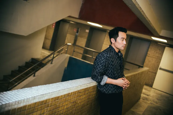 《深度安靜》演員張孝全專訪。／攝影：莊泳翔