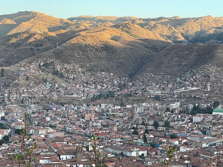 2024年，在高處眺望Cusco