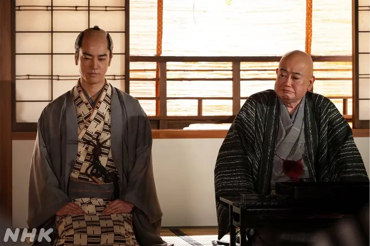 在狂歌會上妙語如珠的大田老師