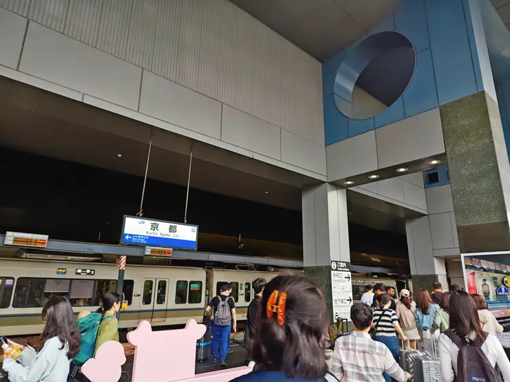 抵達京都站