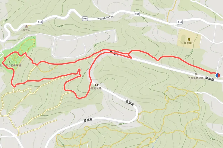 圖3 大肚環保公園登山步道