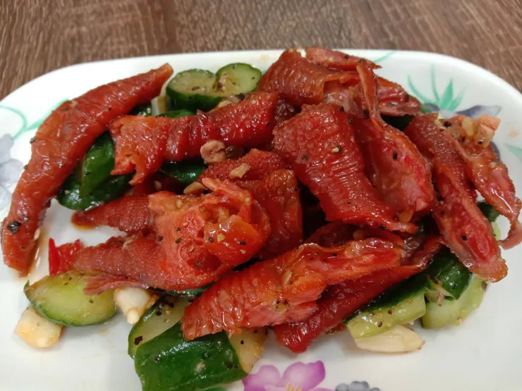 涼拌小黃瓜鳳爪