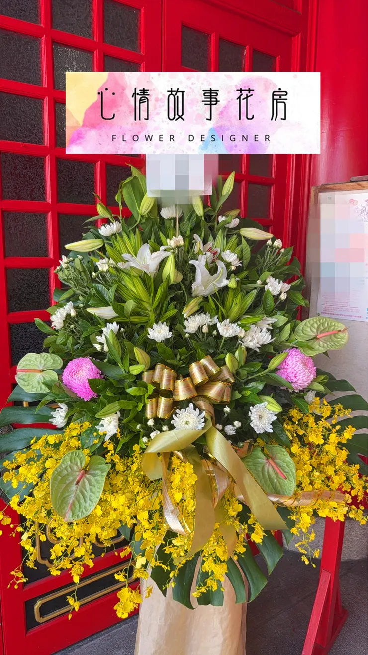 台南安南區最大羅馬柱花店｜心情故事花房｜新鮮花材、快速送達、專業服務