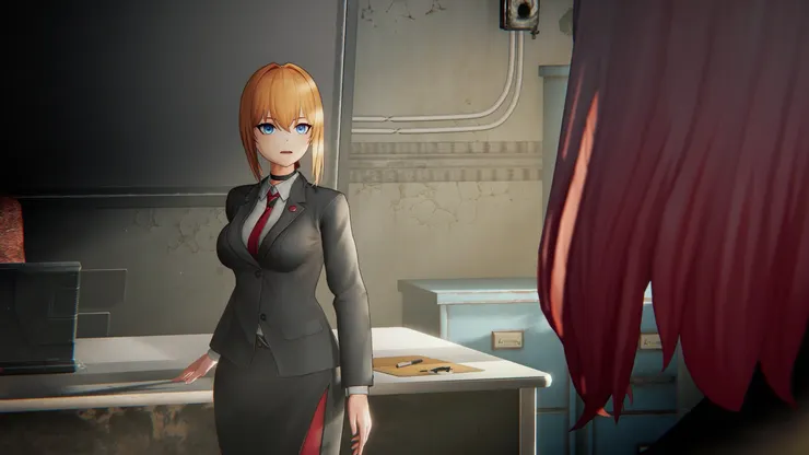 副官小錢錢變化很大,我記得在少前1最後看到她是受到矽感染生病,躺床躺超久,後來都是在商城才現身了