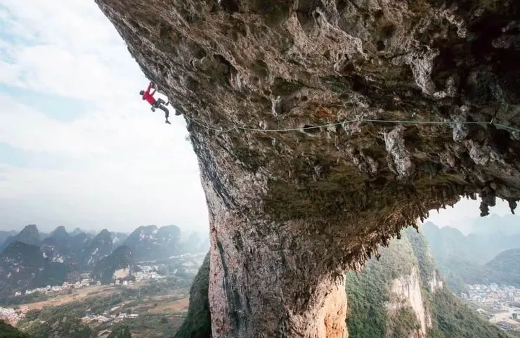 陽朔獨特的攀岩體驗 @redbull/Pinterest