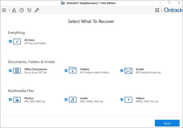 OnTrack EasyRecovery