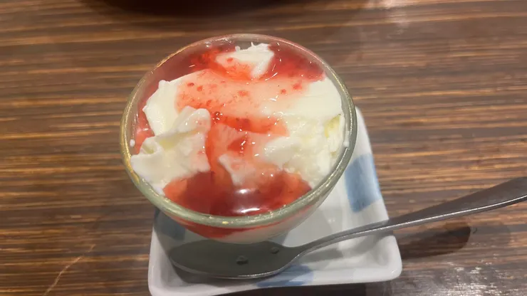 今天選的是草莓口味。