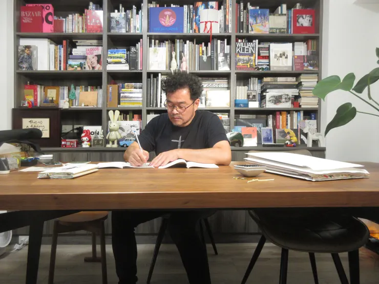 鄧博仁創作過程 攝影：沈菲比