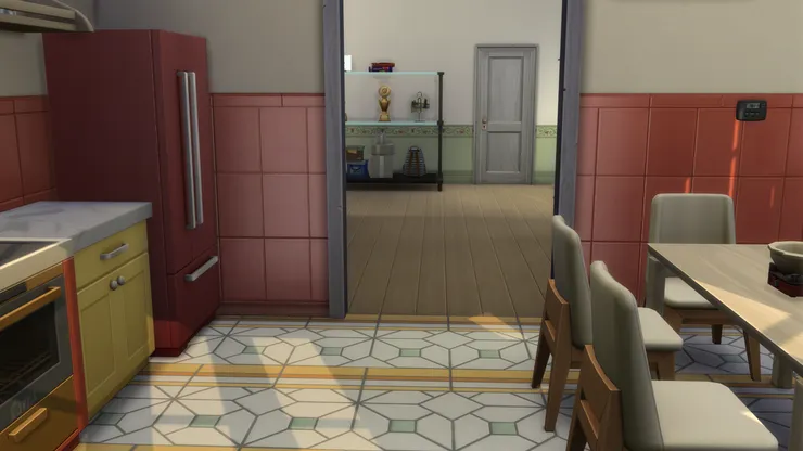 廚房外就是起居空間。