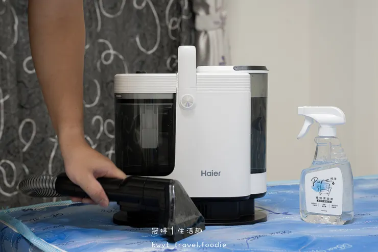 洗沙發床墊機器_海爾蒸氣織物清潔機【白兵長R9】_想洗就洗一