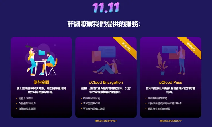2025 pCloud 雙十一特價