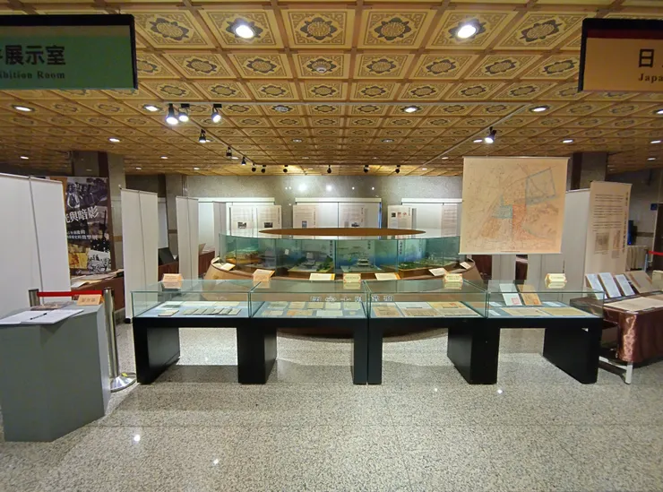 三樓有古蹟模型展示