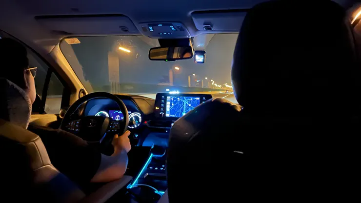 這時間點唯一的好處，就是國道不會塞車。