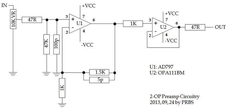 Part 6 OP 前級電路圖