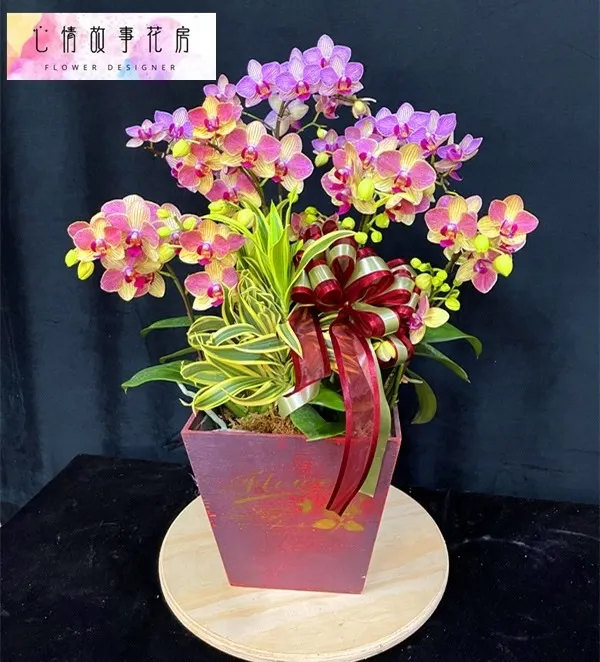 #台南花店 #鮮花 #蘭花 #玫瑰花 #永生花 #多肉植物 #盆栽 #花束 #花籃 #心情故事花房 