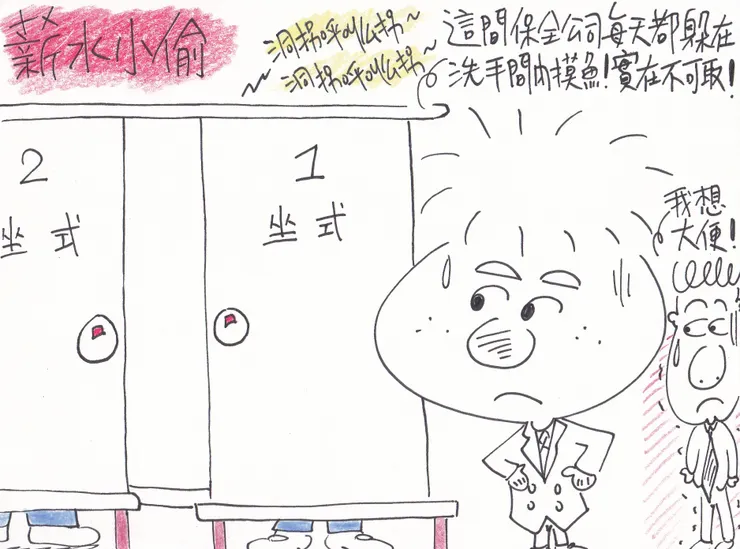 繪畫創作之薪水小偷