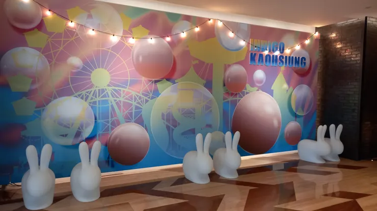 高雄中央公園英迪格酒店也很適合拍網美照!