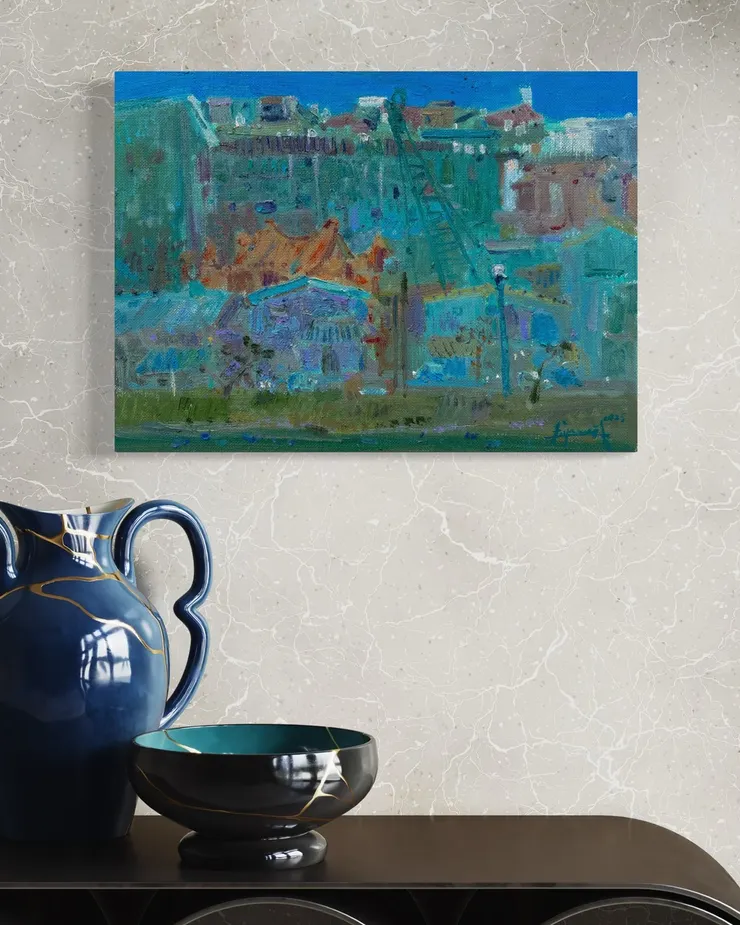 王柏翔〈 鐵皮屋們 〉  