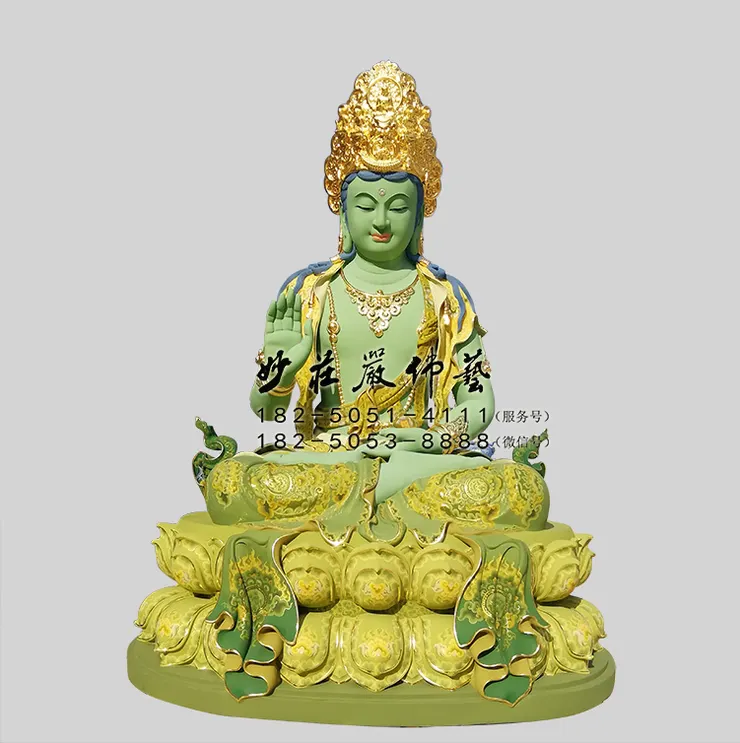 銅雕不空成就佛