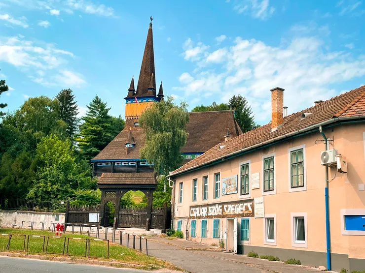 Tetemvár Wooden Church shot by Emma@07/2024.