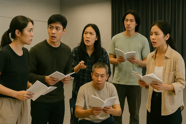 大家印象中的排練應該偏向這樣，但這只是其中一個面向。