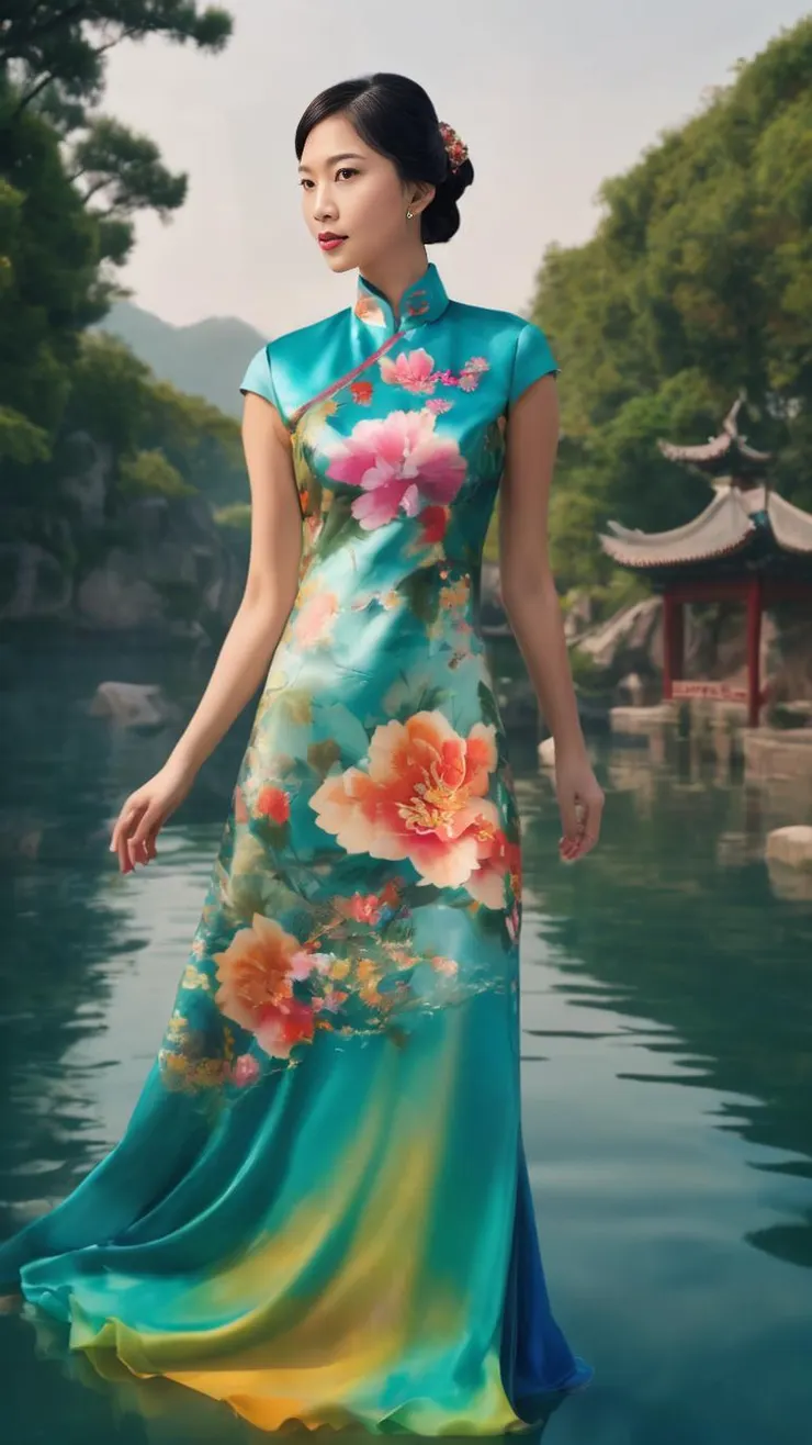 梨花似雪草如烟,春在秦淮两岸边,一带妆楼临水盖 ,家家粉影照婵娟。 —— 孔尚任《桃花扇》