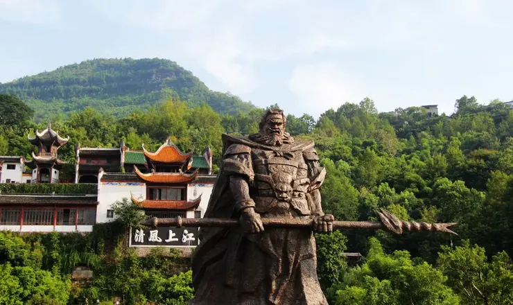 圖片說明：張飛廟，來源網路