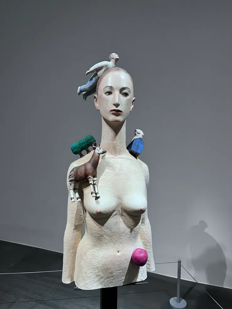 Katsura Funakoshi 當代日本藝術家的展覽，我敢說不會後悔上山一趟的。