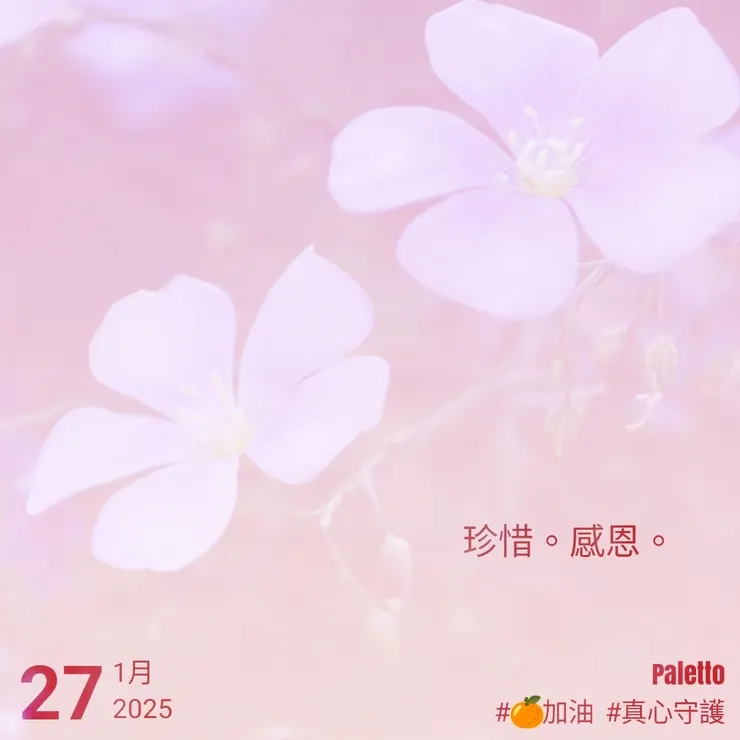 【桔言桔語•每天送給自己一句話】