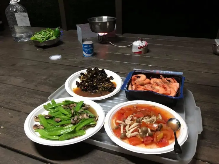 露營區旅人們的熱情分享