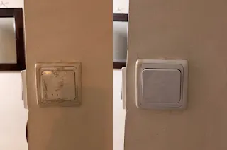 原本所有開關都像左圖那樣胎哥。神奇海綿我愛你