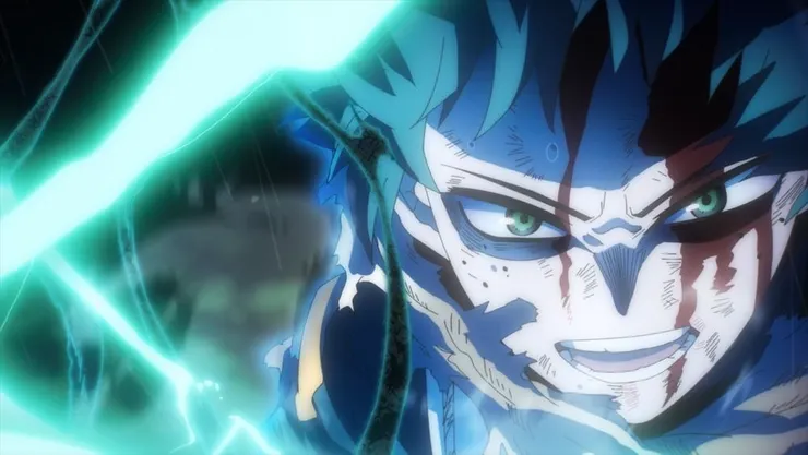 外掛綠谷，不得不說骨頭社太給力了。圖片來源自：巴哈姆特　Akito 