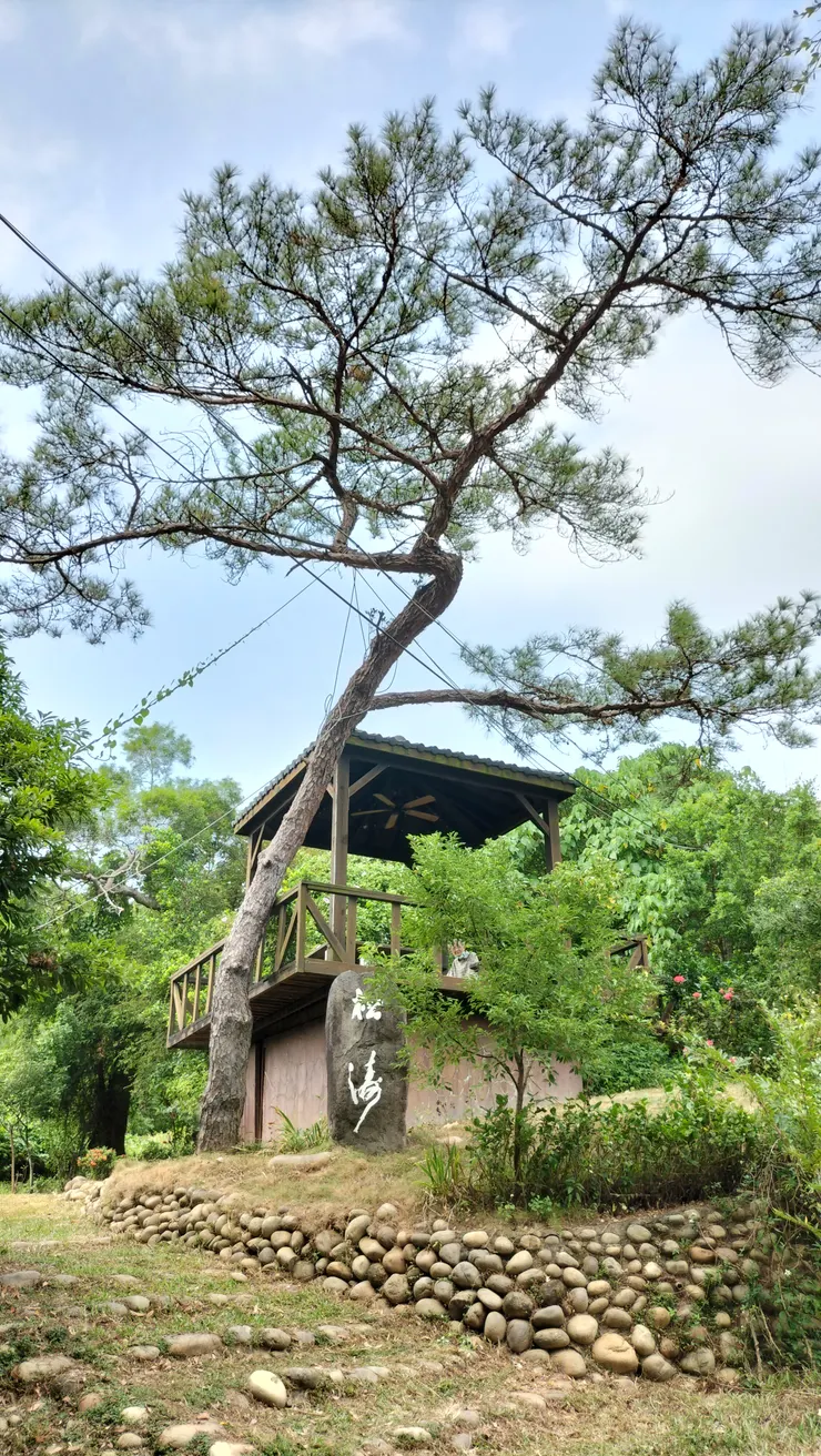 彰化藝術高中操場一角，也是自然步道的出入口