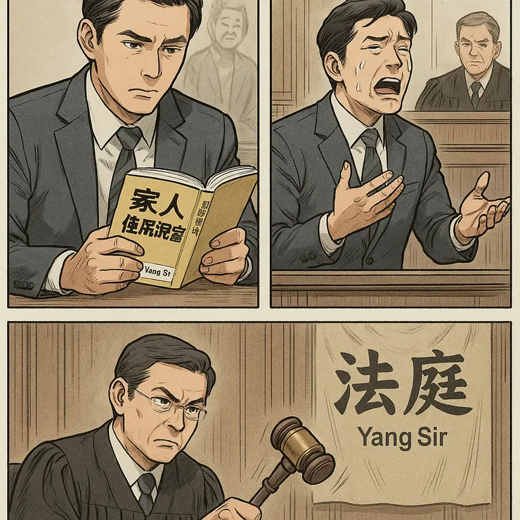 家庭不等於法庭