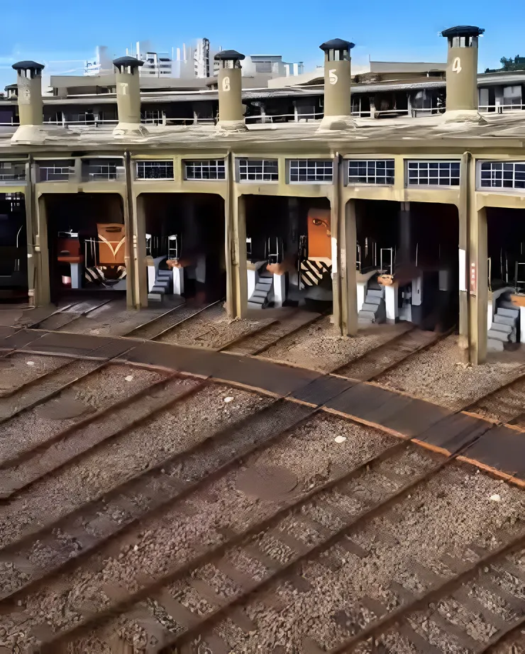 彰化扇形火車庫(來源:自己)