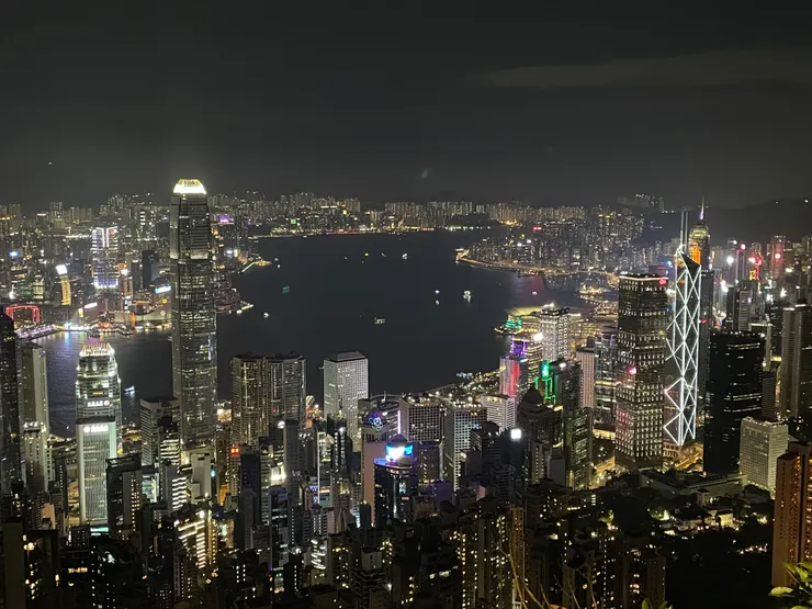 世界三大夜景之一~香港夜景。