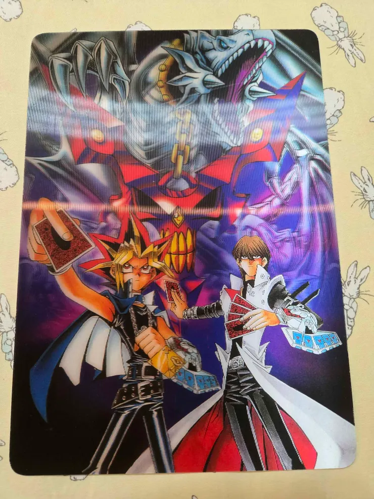 在T店集點換的3D墊板，我記得是透明包裝直接放在店裡賣的，一片好像35元，我忘了是集什麼換到的，可以自己挑圖案，這圖案我觀望了很久，很慎重地決定要換這張