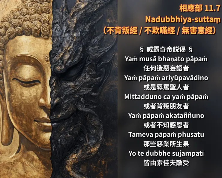 威霸奇帝説偈 | 關於背叛和害意