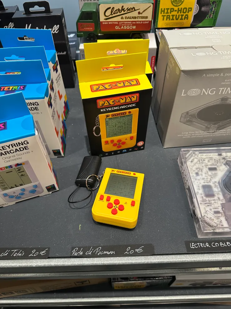 小精靈鑰匙圈 Porte clé Pacman