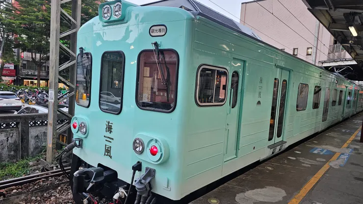海風號的車尾!