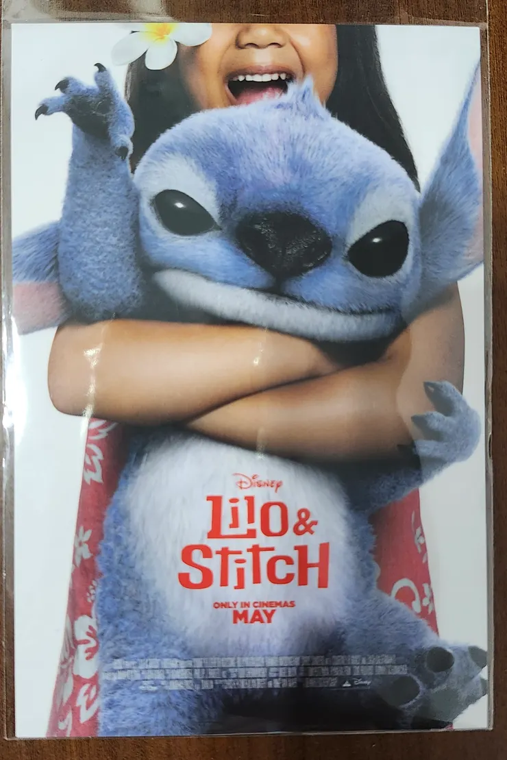 電影票送的明信片