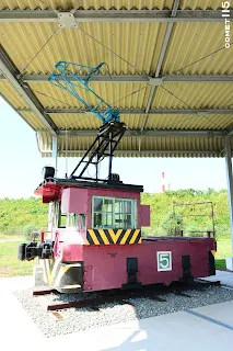 美國製的15噸級5號機關車因形似烏龜而被暱稱為「ガメ電」